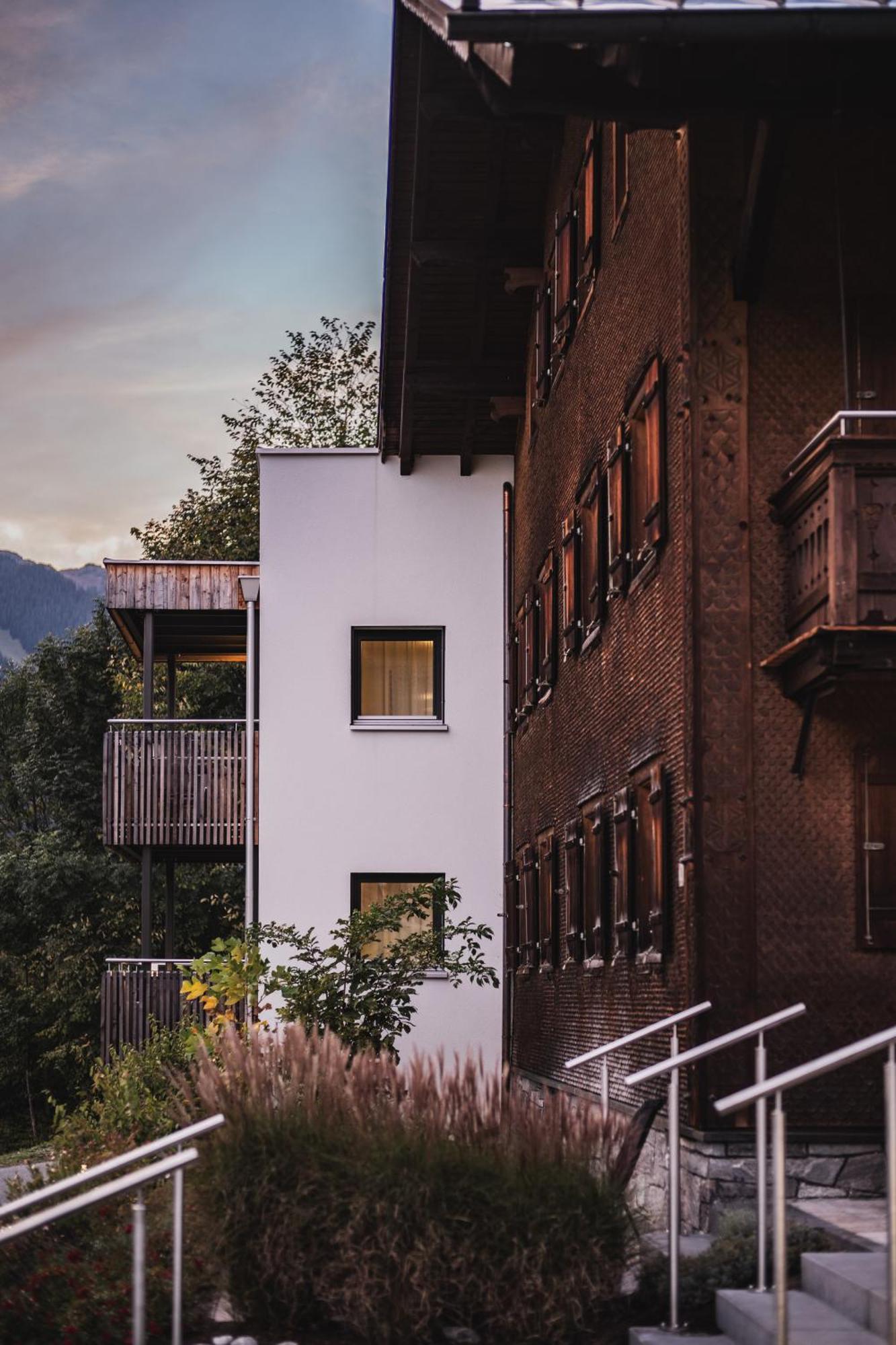 Aparthotel Tante Anna - Retreats Mit Weitblick Sankt Gallenkirch Exterior foto
