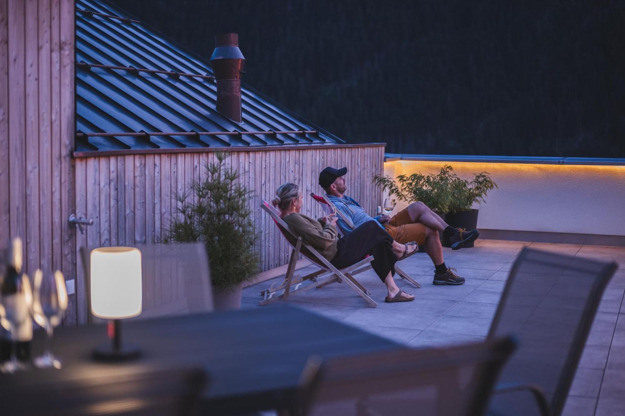Aparthotel Tante Anna - Retreats Mit Weitblick Sankt Gallenkirch Exterior foto